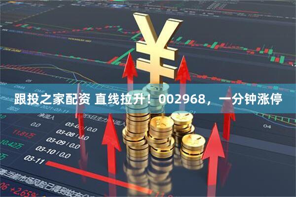 跟投之家配资 直线拉升！002968，一分钟涨停